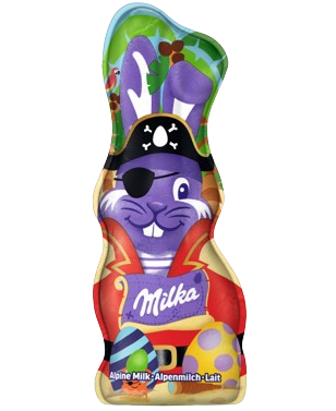 Milka Lapin Lait Edition Speciale Pirate 90g