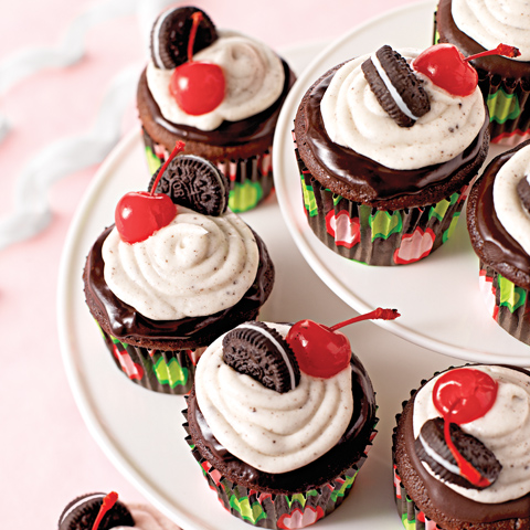 OREO Birthday Cupcakes