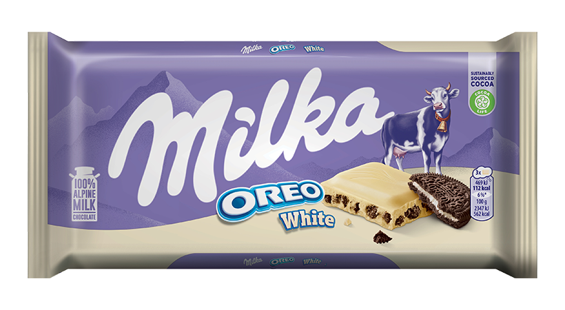 Milka Oreo White 100g