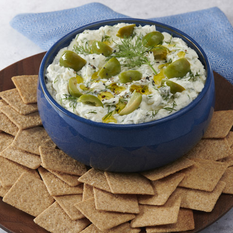 Whipped Feta Dip with Dill