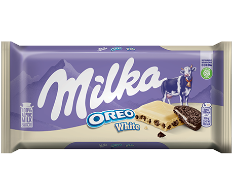 Milka Oreo White 100G