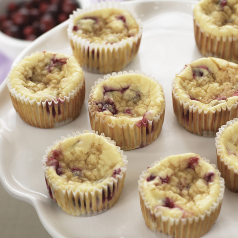 PEEK FREANS Individual Baked Cranberry Cheesecakes