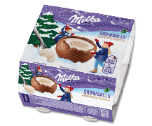 Milka Snowballs Milchcrème 112g