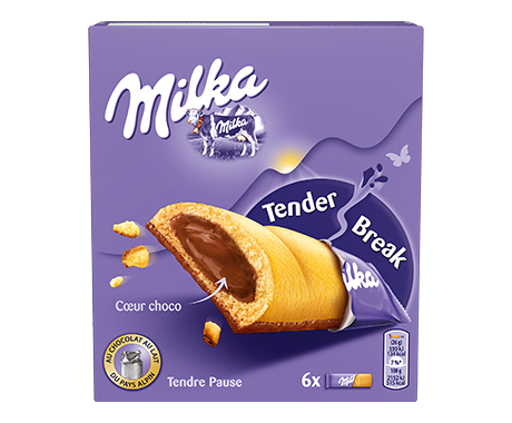 Milka Barre Tender Break 156G