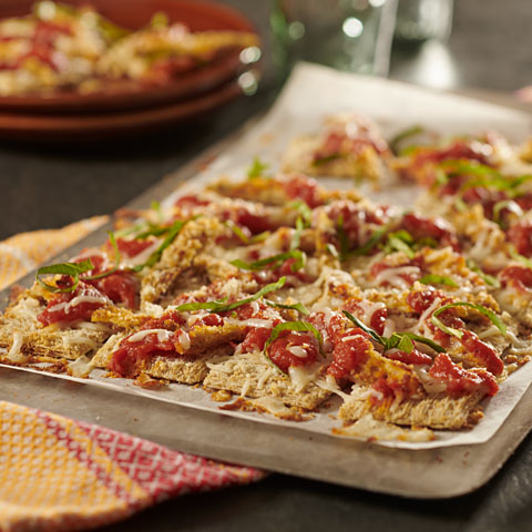 TRISCUIT Eggplant Parm "Flatbread"