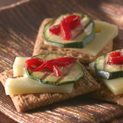 Amuse-gueule TRISCUIT aux légumes à la méditerranéenne