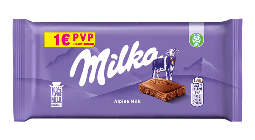 Milka Chocolate con Leche 45g