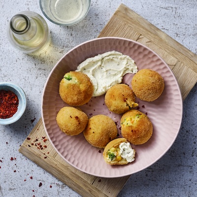 Boulettes de pommes de terre et de légumes