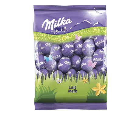 Milka Petits Oeufs Lait Alpin 350G