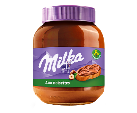 Milka Pâte à Tartiner Aux Noisettes 740g