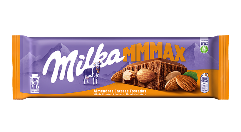 Milka MMMax Almendras Enteras Tostadas 270g