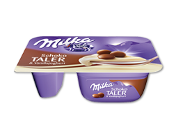 Milka Schokotaler & Vanillajoghurt 120g
