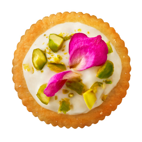 Bouchées RITZ à la crème ashta sucrée