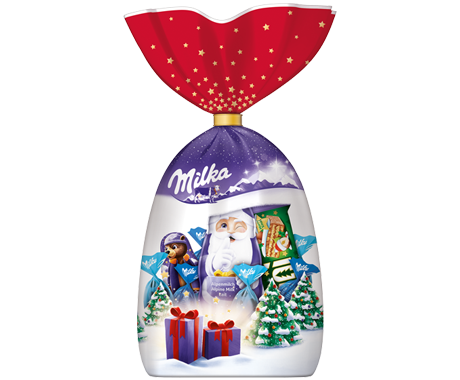 Milka Sachet assortiment 126g