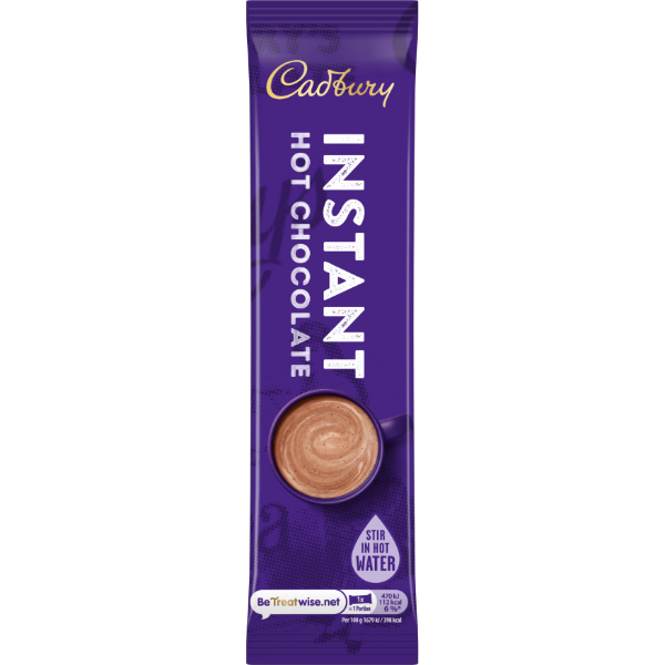 CADBURY INSTANT HOT CHOCOLATE SACHETS 28G