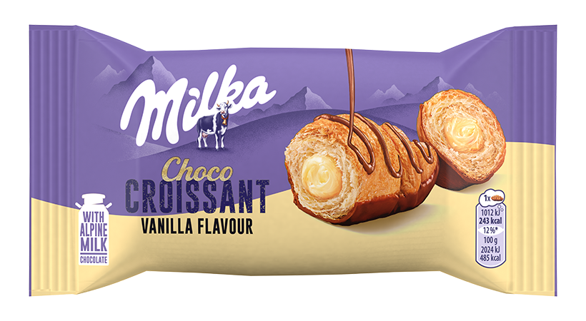 Milka Choco Croissant Vanilla 50g
