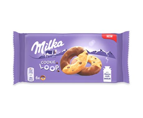 Milka Cookie Loop 132g