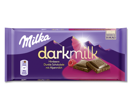 Milka Dark Milk Himbeer 85g