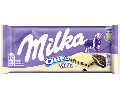 Milka Oreo White 100g