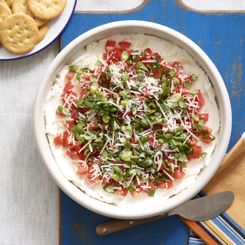 RITZ Layered Tomato-Basil Dip