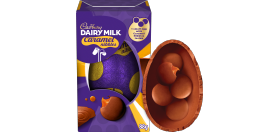 Cadbury chocolate Easter Egg, with Cadbury Caramel Nibbles, 88g
