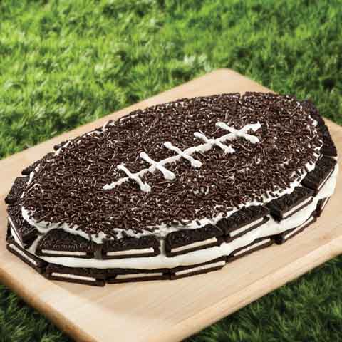 OREO Football Refrigerator Cake