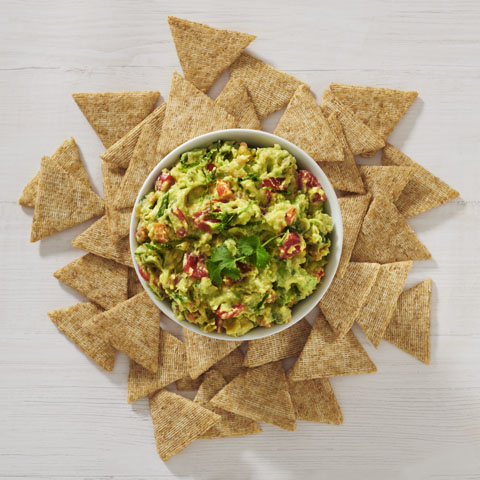 Guacamole simple avec TRISCUIT jalapeño