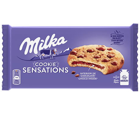 Milka Sensations Soft Inside Choco 156G/ Milka Fursecuri Cu Interior Moale De Ciocolată 156G	