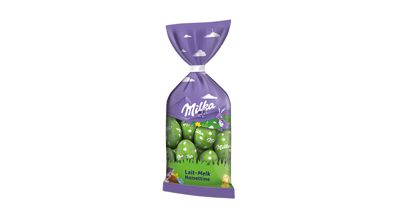 Milka Petits Oeufs De Pāques Lait Noisettine 100g