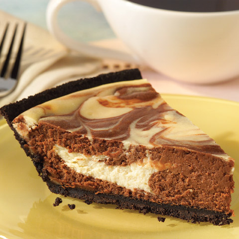 Chocolate Swirl Cheesecake