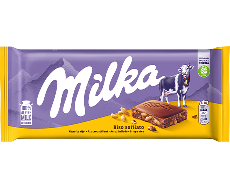 Milka Riso Soffiato 100G