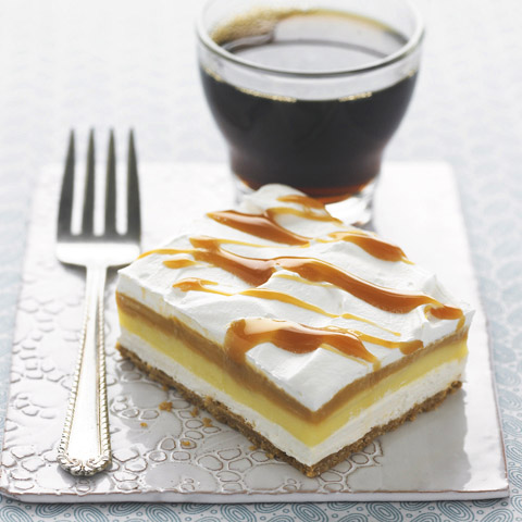 Crème Caramel Squares