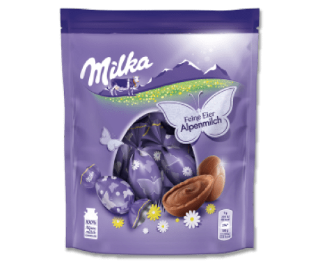 Milka Feine Eier Alpenmilch 90g