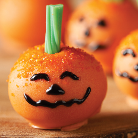 OREO Jack-o'-Lantern Cookie Balls