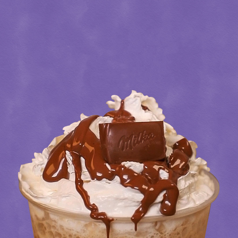 Frappe con Milka