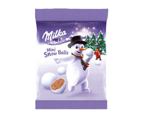 Milka Mini Snowballs 100G