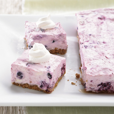 "Fruit Smoothie" No-Bake Cheesecake