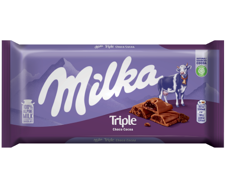 Milka Triple Choco 90G