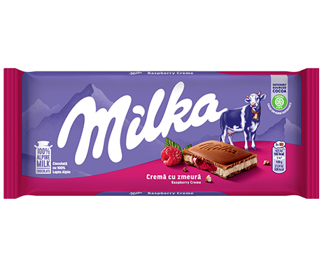 Milka Crema Cu Zmeura 100G