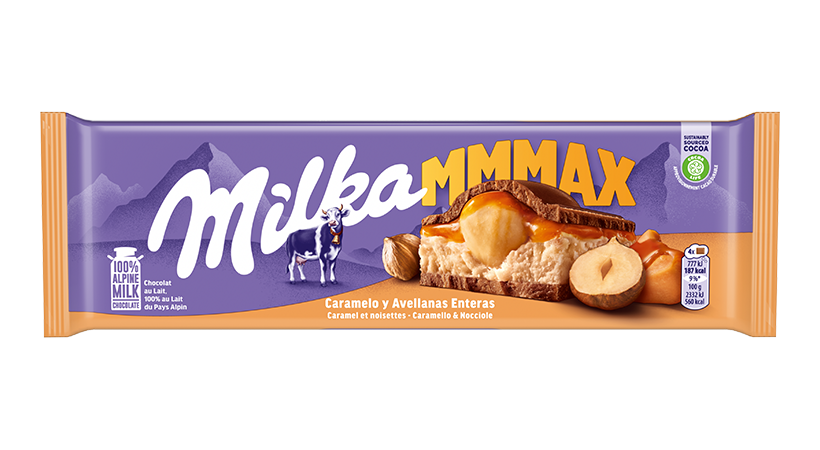 Milka Mmmax Nocciole & Caramello 300g