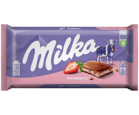 Milka Strawberry 100G