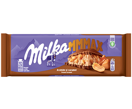 Milka Arahide și Caramel 276G