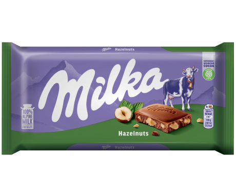 Milka Hazelnuts 80G