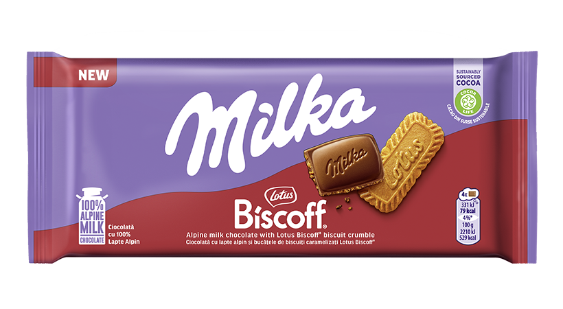 Milka Lotus Biscoff 90g