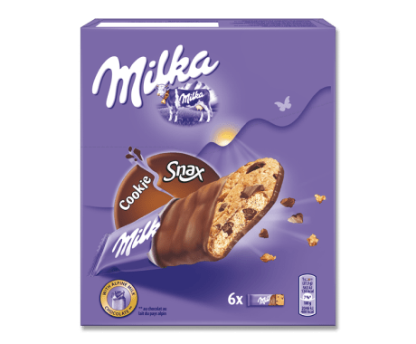 Milka Cookie Snax 165g