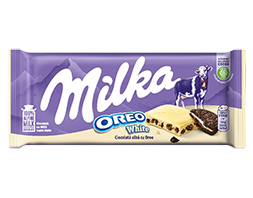 Milka Oreo Ciocolata Alba 100G