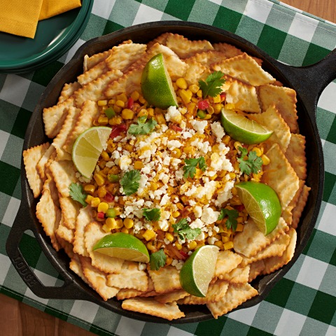 Hot Honey Street Corn Nachos