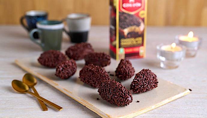 Truffes de Noël au chocolat