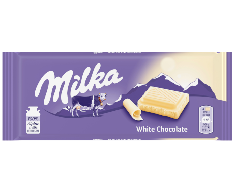 Milka Chocolate Blanco 100G