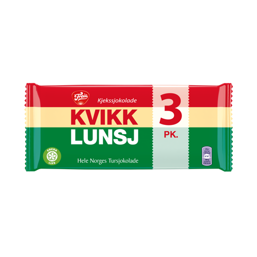 Kvikk Lunsj 3PK 141g